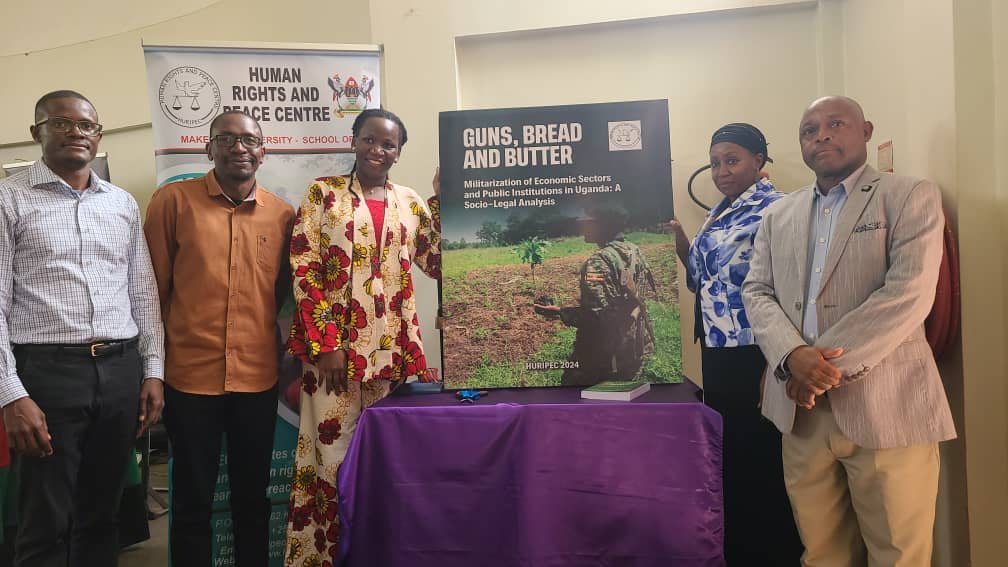Abanoonyereza okuva ku Makerere University bafulumizza alipoota ekwata ku ngeri ebitongole bya government gyebimaamiddwa amagye ekikosa obuweereza obusaanidde eri abantu ba bulijjo