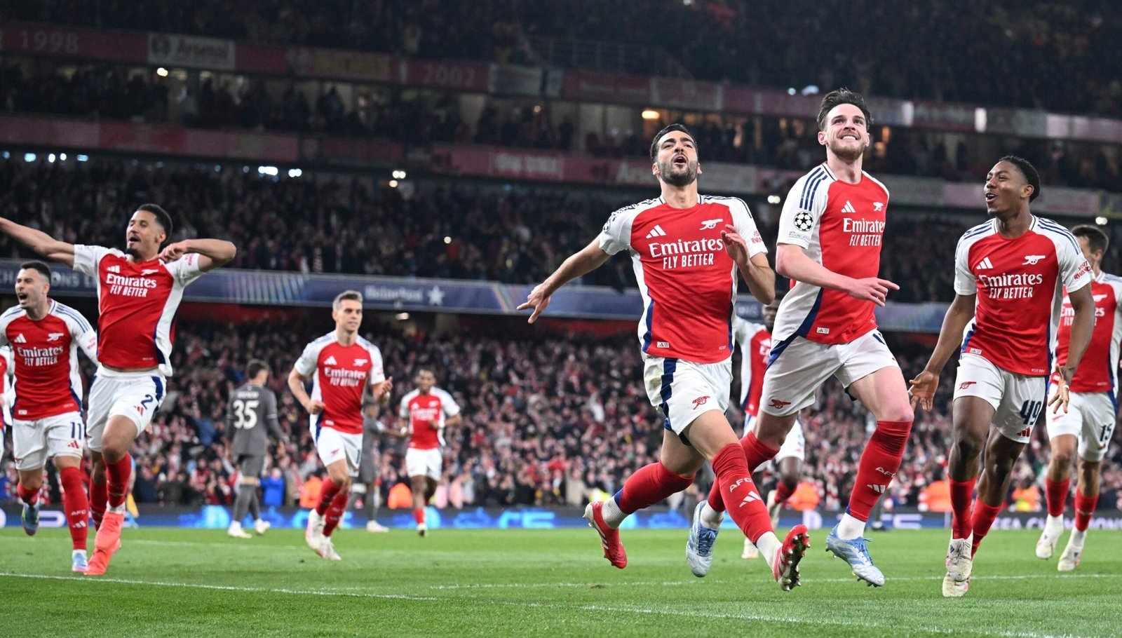 Abawagizi ba Arsenal babinuka – ekubye Real Madrid 3 -0 mu za UEFA Champions League