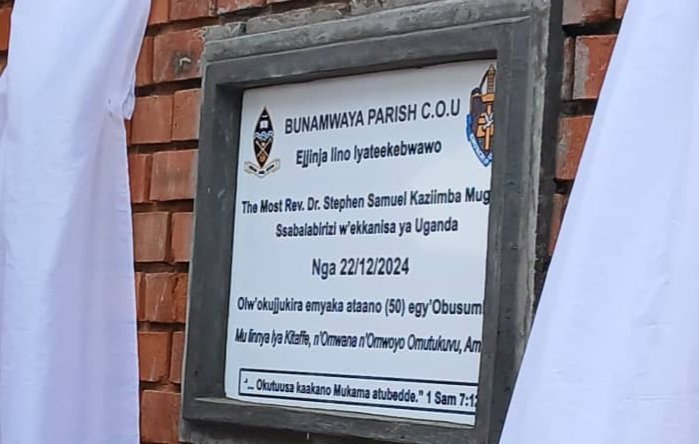 Emyaka 50 egy’obusumba bwe Bunnamwaya – Ssaabalabirizi atabukidde abalemesa enkulaakulana y’ekkanisa