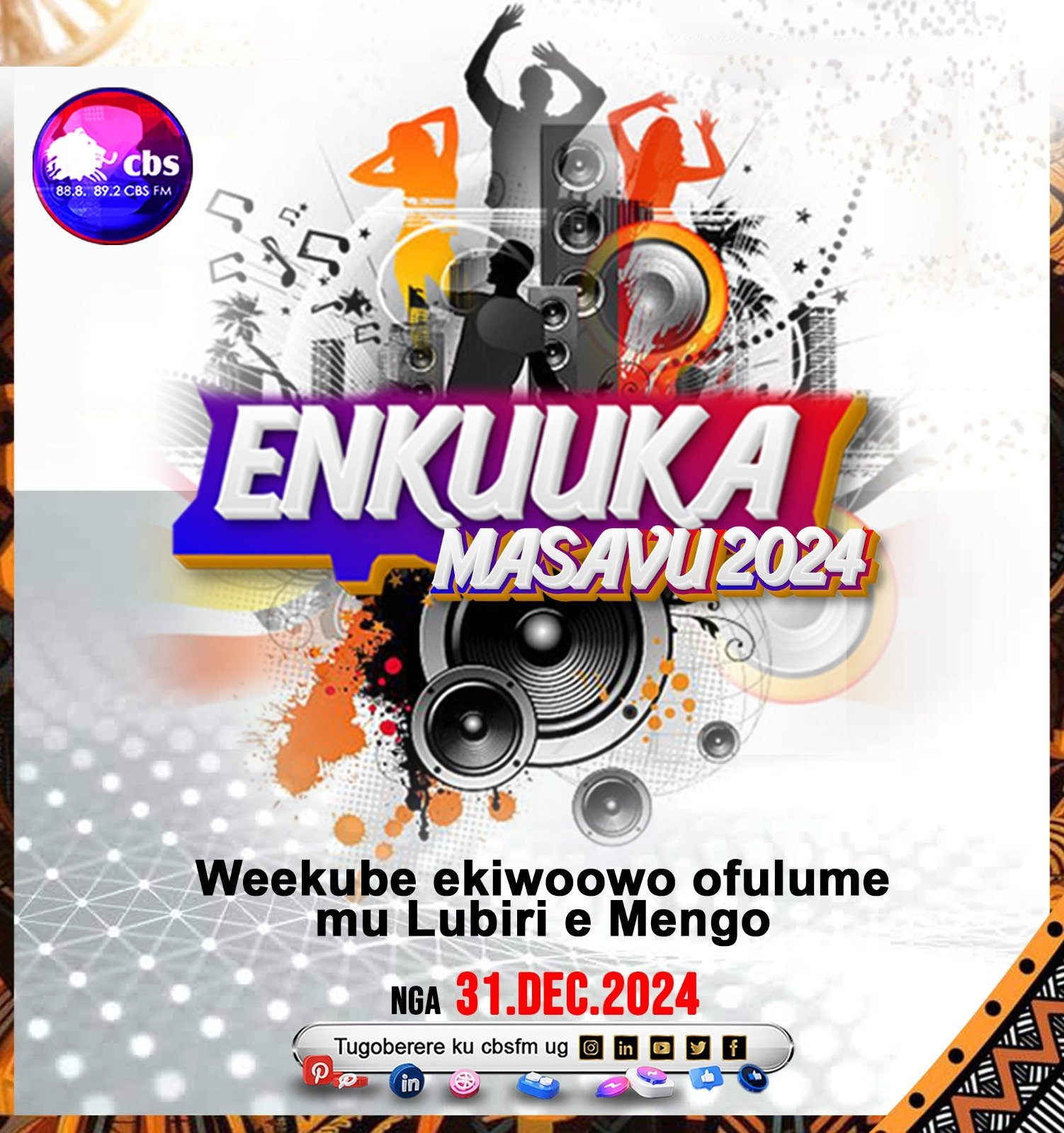 Enkuuka Masavu nga 31 December,2024 mu Lubiri e Mengo