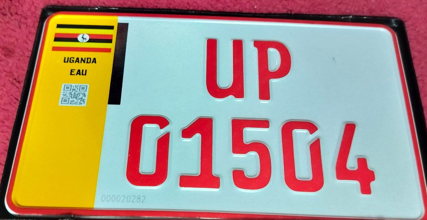 Government ekoze ennoongosereza mu digital Number Plates