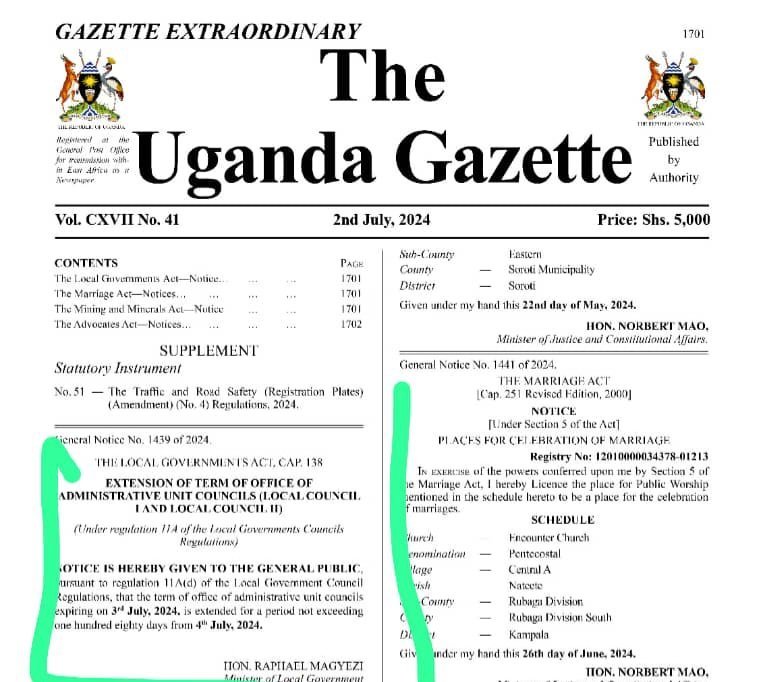 Government nate eyongezzaayo ekisanja ky’obukiiko bw’ebyalo – sente ezitegeka okulonda zikyabuze