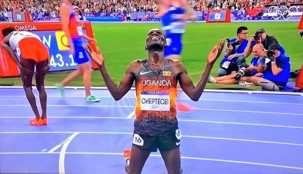 Joshua Cheptegei awangudde zzaabu mu mpaka za Olympics 2024