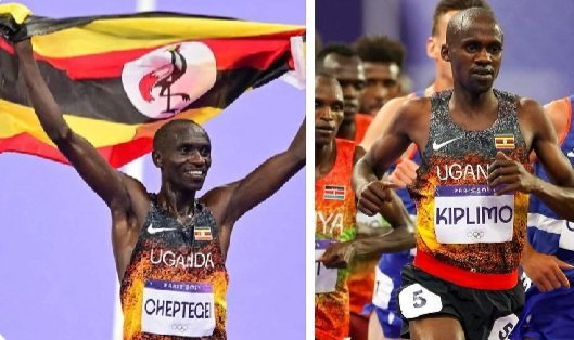 Joshua Cheptegei ne Jacob Kiplimo bawanduse mu mpaka z’emisinde mita 5000 eza Olympics 2024