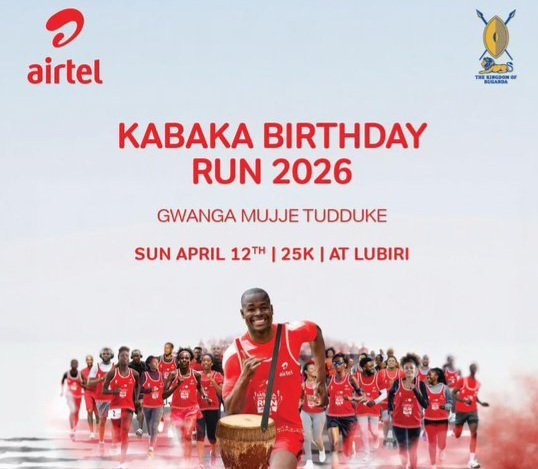Kabaka Birthday Run 2026 – nga 12 April ku Sunday jangu tudduke