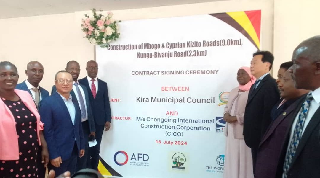 Kira municipality  enguudo 3 zezigenda okukolebwa – mu nteekateeka ya Greater Kampala Metropolitan