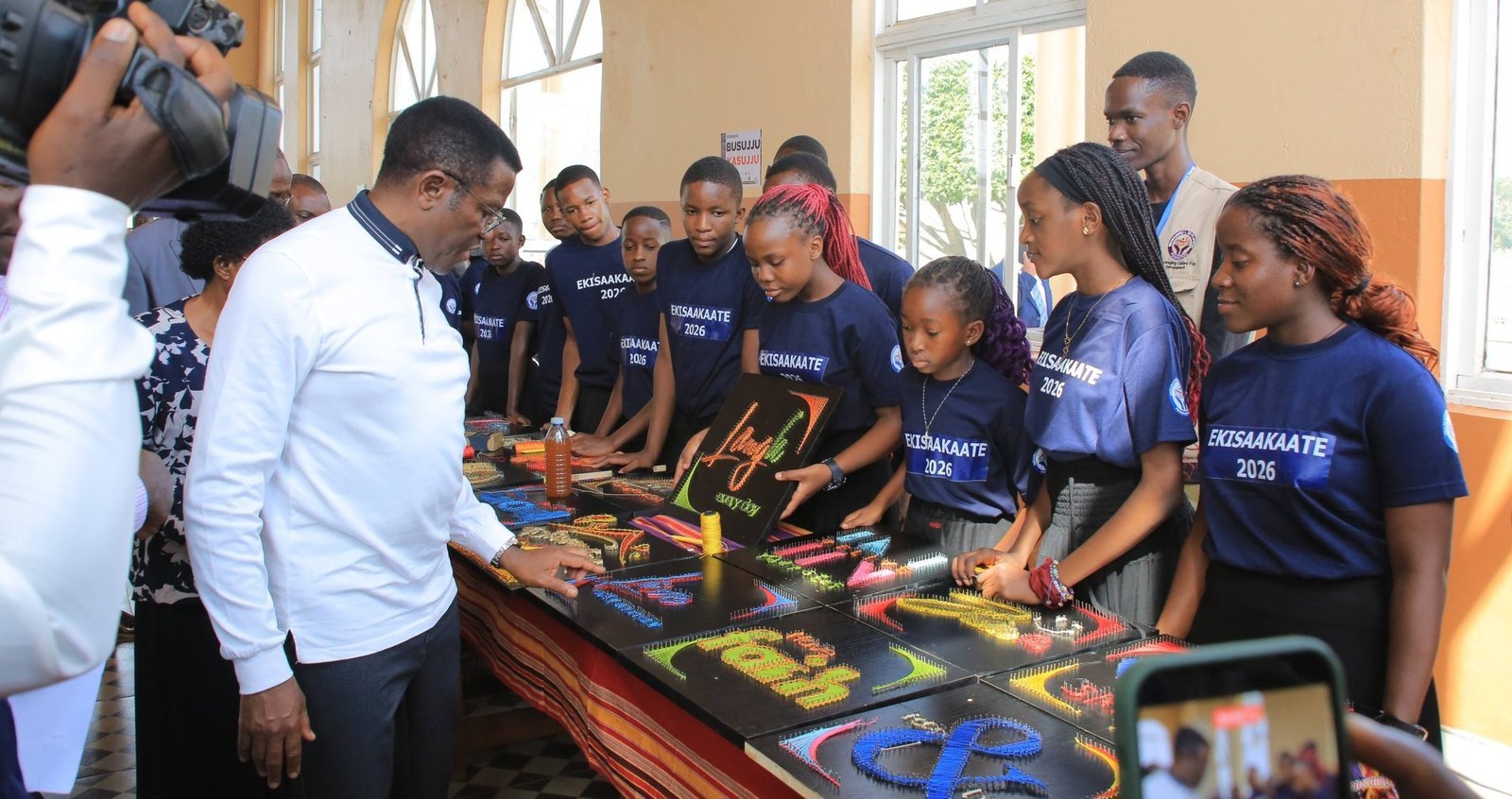 Mukozese ebyafaayo mufune essuubi mu byemukola – Katikkiro Mayiga ne Nnaabagereka babangudde abasaakaate