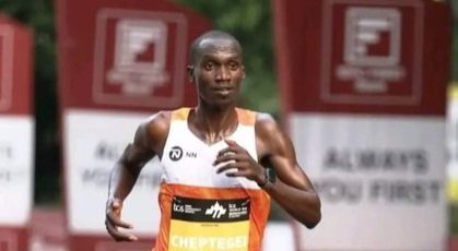 munnauganda Joshua Cheptegei akutte ekifo kya kutaano mu misinde mubunabyalo egya Amsterdam Marrathon 2025