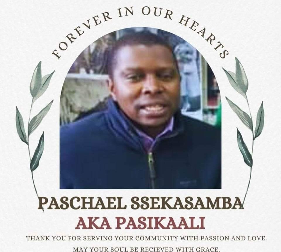 MunnaUganda Paschael Ssekasamba abadde asinga okutunda emmere ya Uganda ennansi mu Bungereza afudde kibwatukira