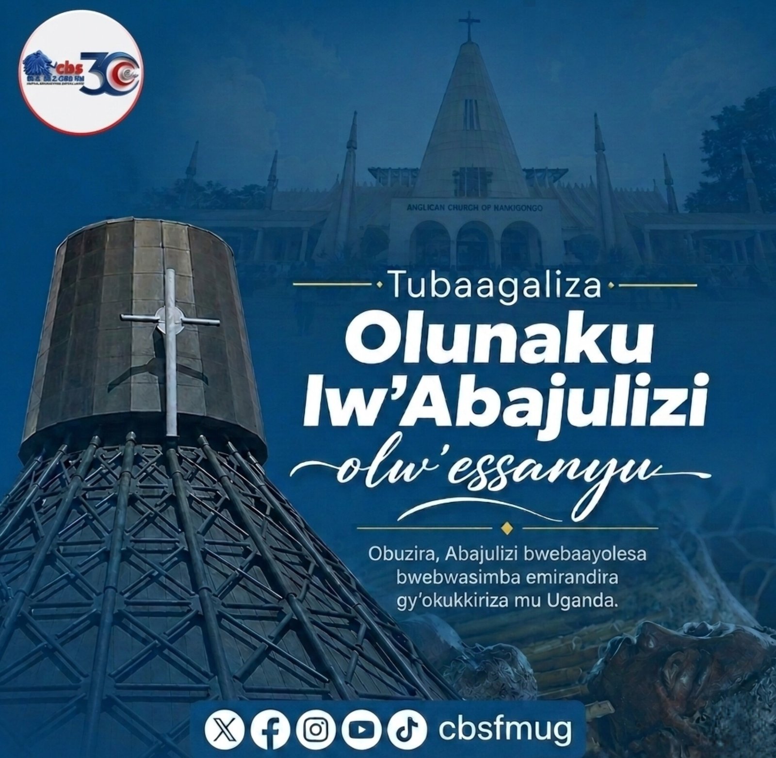 Nga 03 June,2026 olunaku lw’abajulizi ba Uganda – abaasimba emirandira gy’okukkiriza