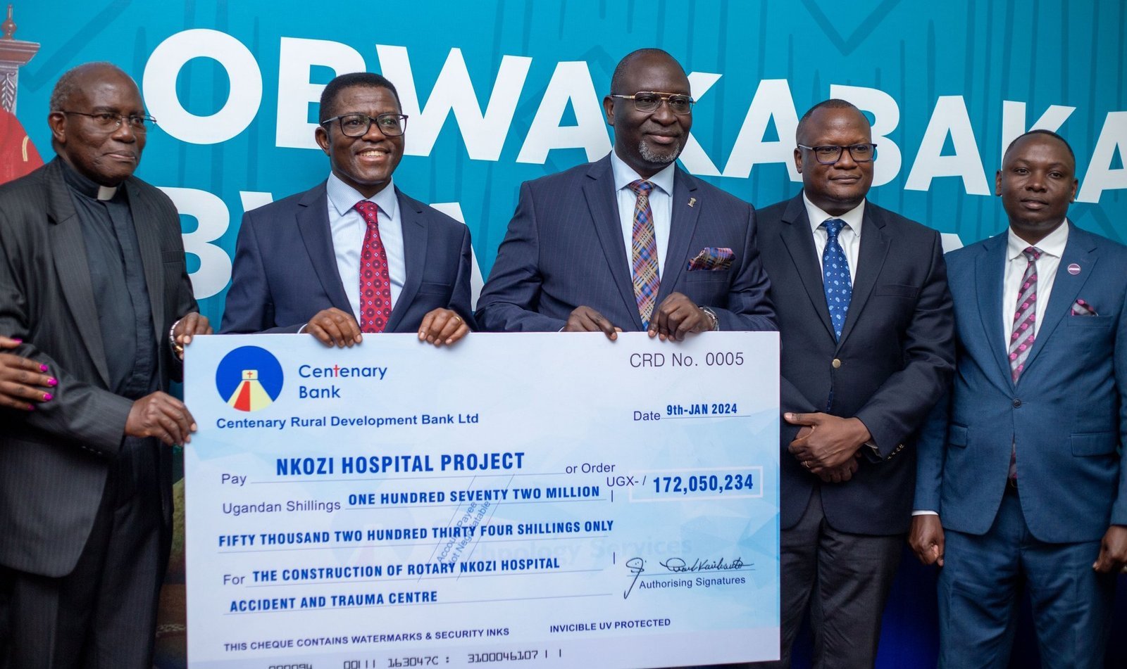 Obwakabaka buwaddeyo obukadde bwa shs 172 eri eddwaliro ly’e Nkozi – zaava mu Kaliisoliiso Dinner