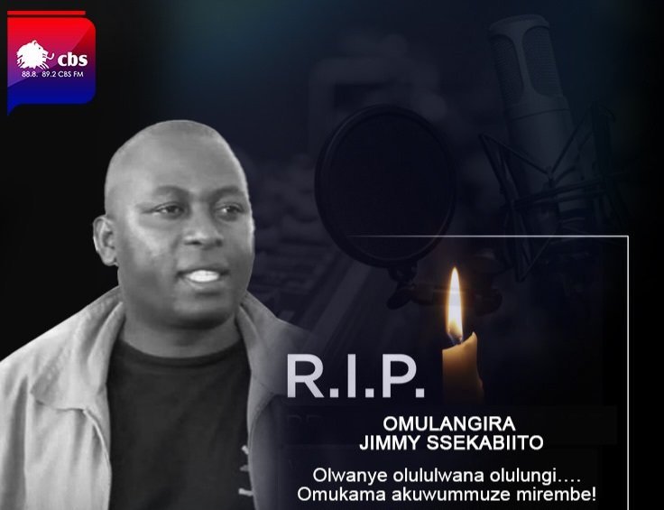 Omulangira Jimmy Ssekabiito munnamawulire wa CBS avudde mu bulamu bw’ensi