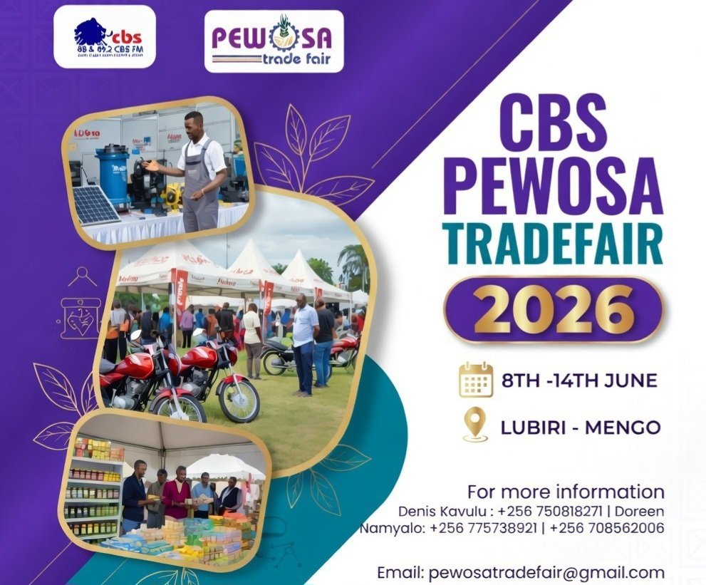 Omwoleso gwa CBS PEWOSA 2026 – okuva nga 8 okutuuka nga 14 June mu Lubiri e Mengo