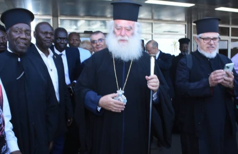 Paapa w’Aba Orthodox His Beatitude Theodoros II atuuse mu Uganda