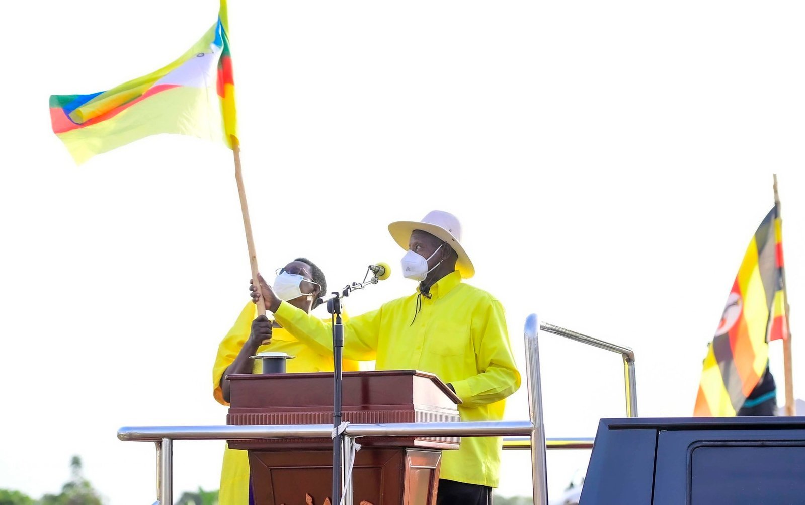 President Museven asiibye Dokolo ng’akuyega abaayo bakyuse ebyafaayo nga balonda owa NRM
