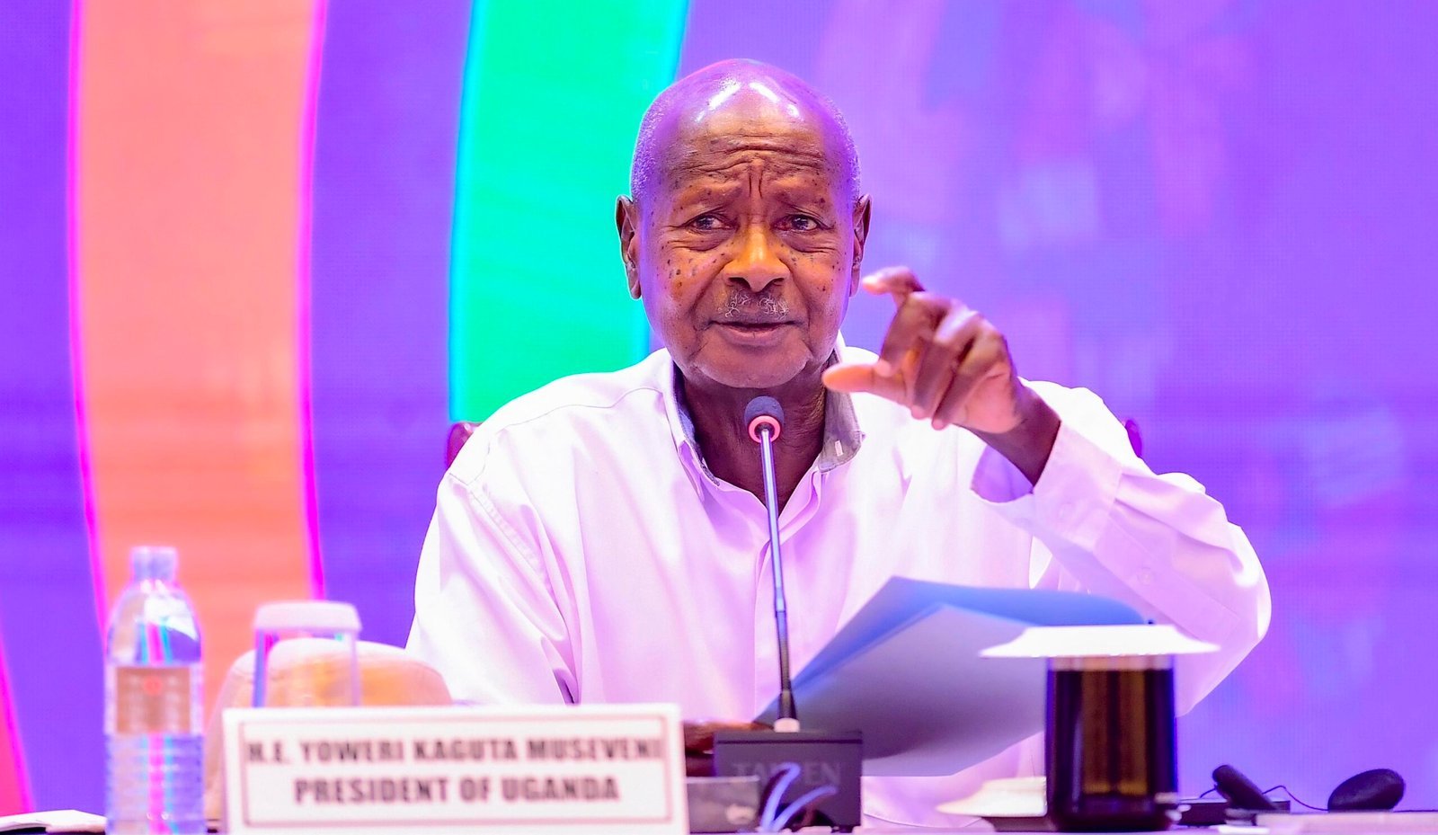 President Museveni agambye nti amagye g’abazungu tegakyetaagisa mu Africa – 11th ARFSD
