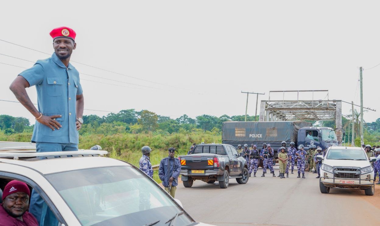 President wa NUP Kyagulanyi Ssentamu police temuganyizza kutuuka Pallisa –  emutaddeko obukwakkulizo