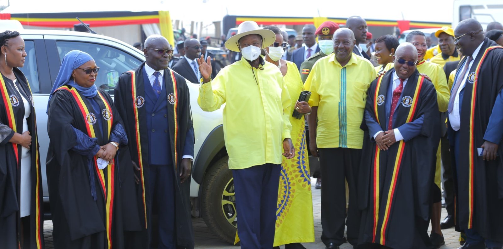 President Yoweri Kaguta Museveni asunsuddwa okuvuganya ku kisanja eky’omusanvu mu kalulu ka 2026