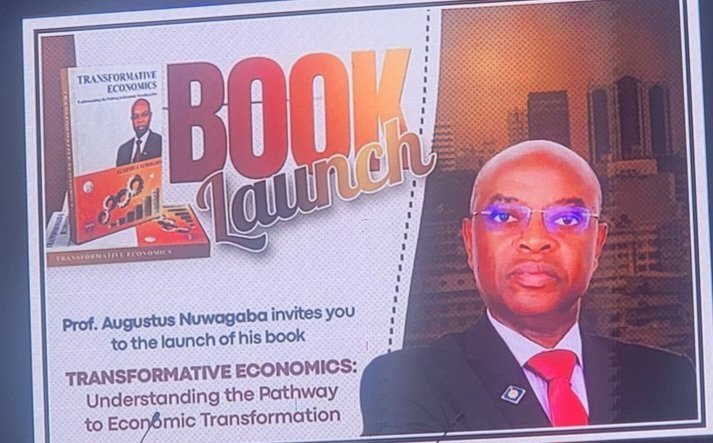 Professor Augustus Nuwagaba atongozza ekitabo kyatuumye  Transformative economics – awadde bannauganda amagezi okukomya okukulira ensimbi munju zabwe