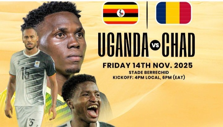 Uganda Cranes esisinkanye Chad mu zookwegezaamu – yetegekera AFCON 2025