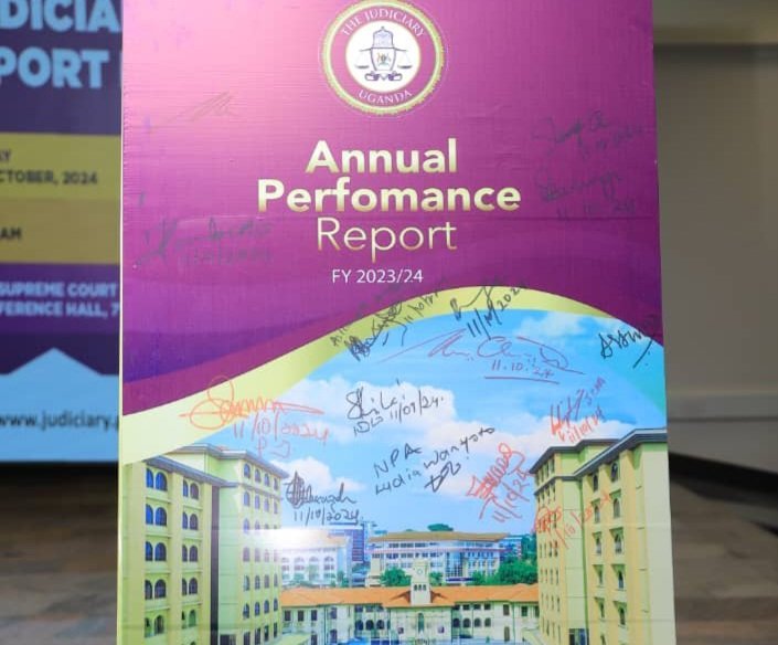 Ugandan Judiciary Annual Performance Report 2023/2024 – over 200,000 cases completed, with corruption and bribery remaining a key challenge